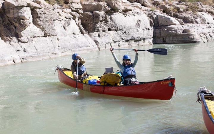 canoeing trip for at risk teens